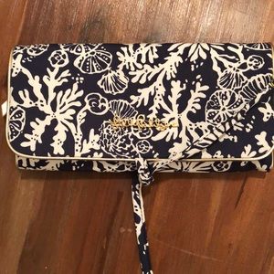 Lilly Pulitzer travel jewelry case